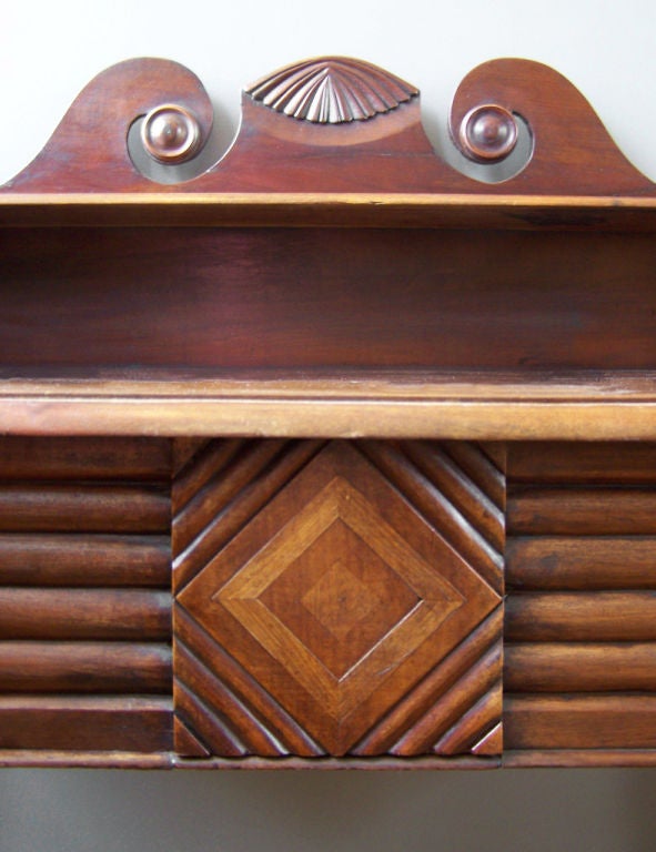 Jamaican Two-Tier Sideboard In Good Condition In Charleston, SC