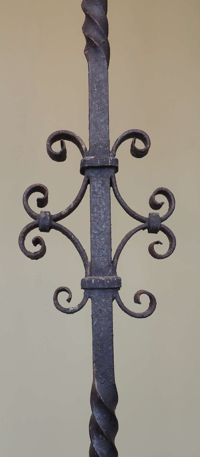 Late 19th Century French Gothic Hand-Wrought Iron Lantern 2