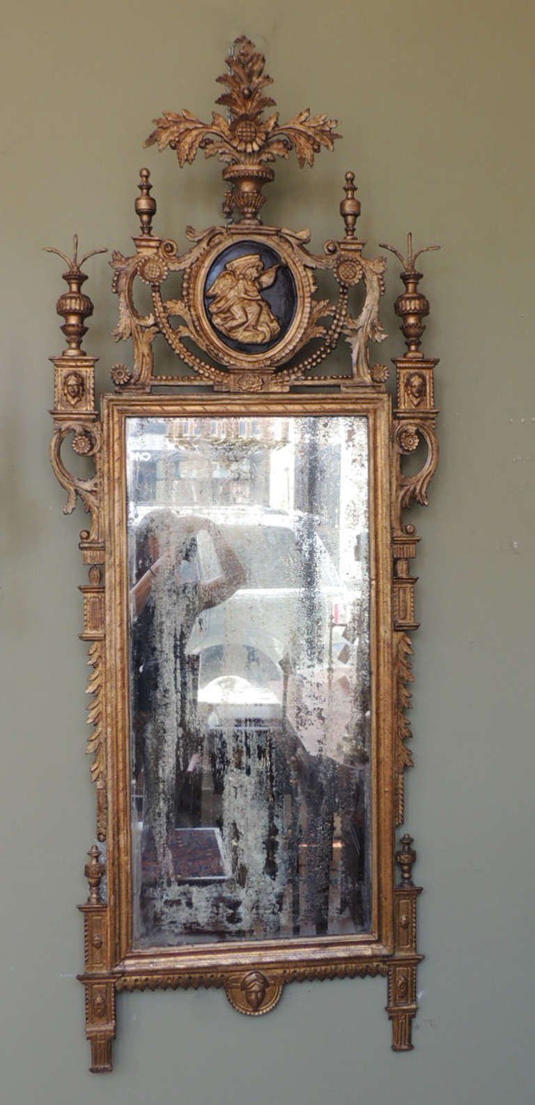 Late 18th C Italian Neoclassical Mirror 4