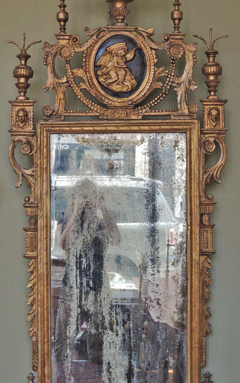Late 18th C Italian Neoclassical Mirror 1