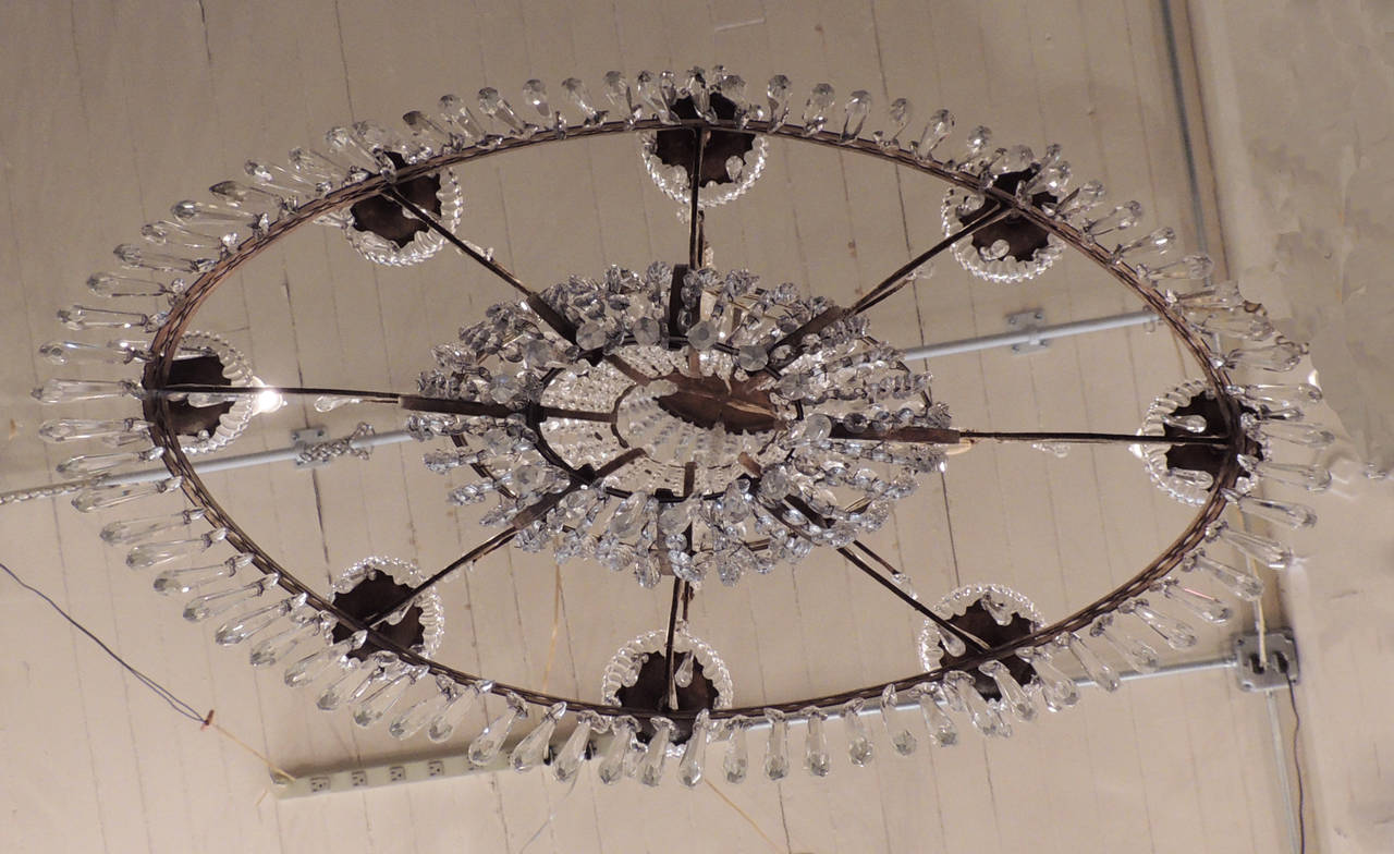 Early 19th C Italian Empire Chandelier 5