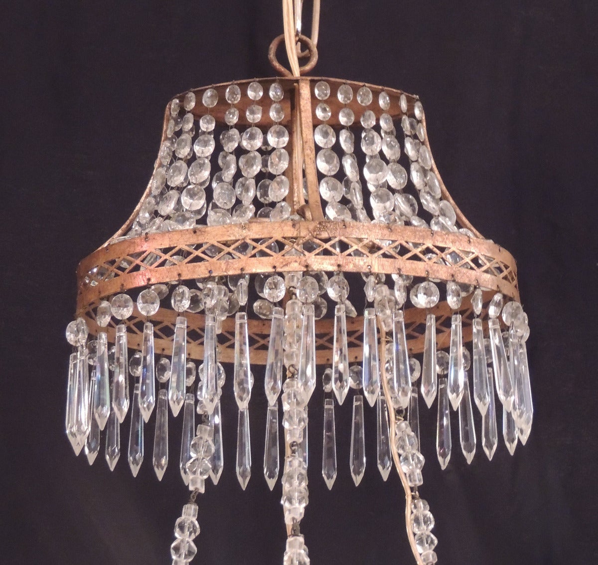 Early 19th C Italian Empire Chandelier In Excellent Condition In Charleston, SC