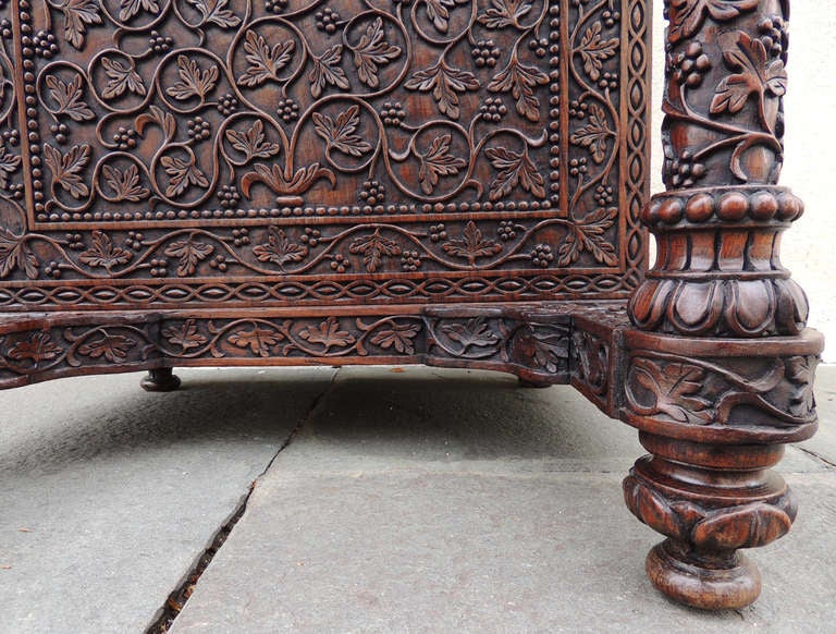 Anglo-Indian 1820s Rosewood Davenport Desk 4
