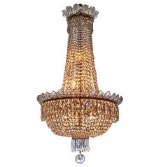 French Basket Chandelier