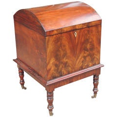 Late 18th C English Dome Top Cellarette 7