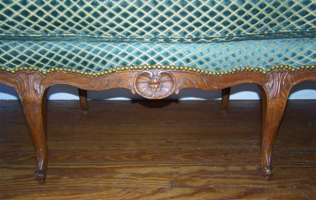 18th Century and Earlier 18th c. French Sofa Signed M. Cresson