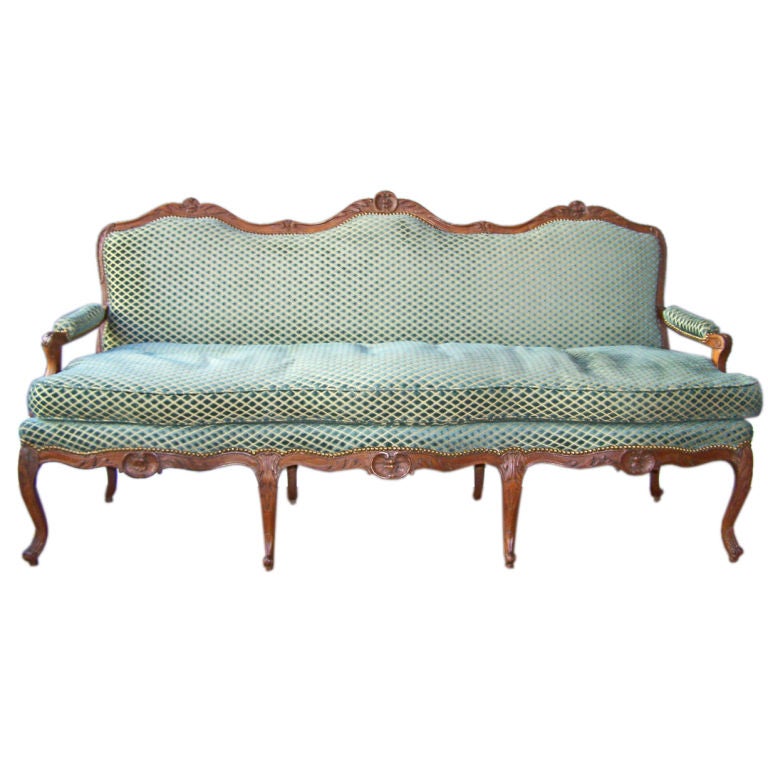 18th c. French Sofa Signed M. Cresson