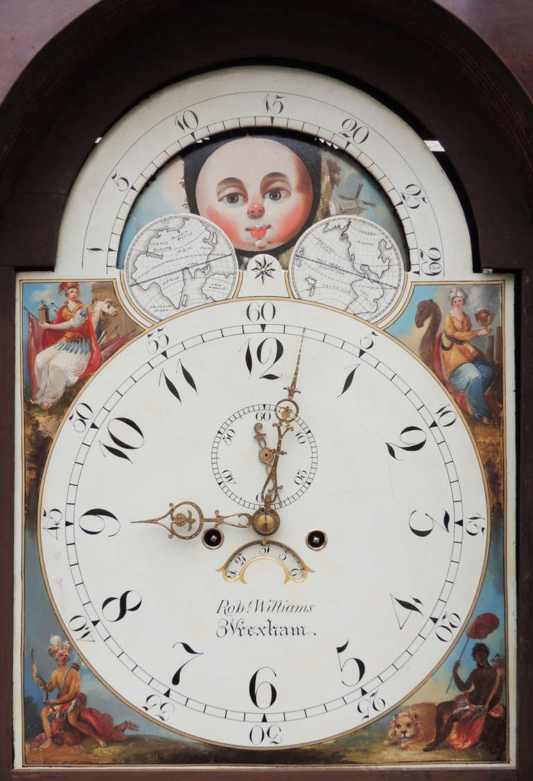 18th Century and Earlier English 1790s/1810 Grandfather Clock by Robert Williams