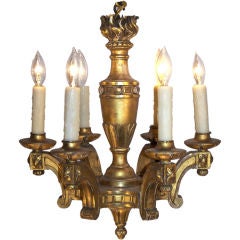 Gilded Italian Chandelier