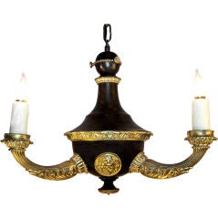 Three Arm Empire Chandelier