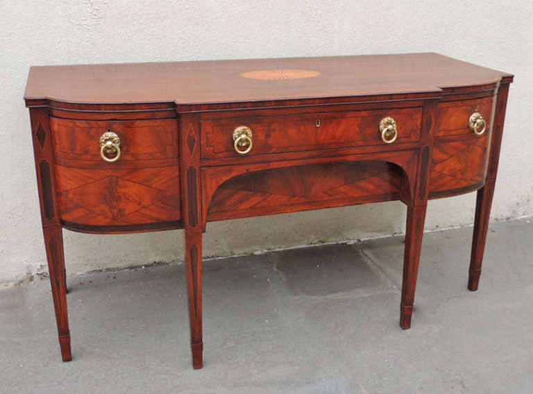 Early 19th Century Scottish Sideboard In Good Condition In Charleston, SC