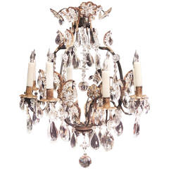 Early 20th C French Maison Bagues-Style Chandelier