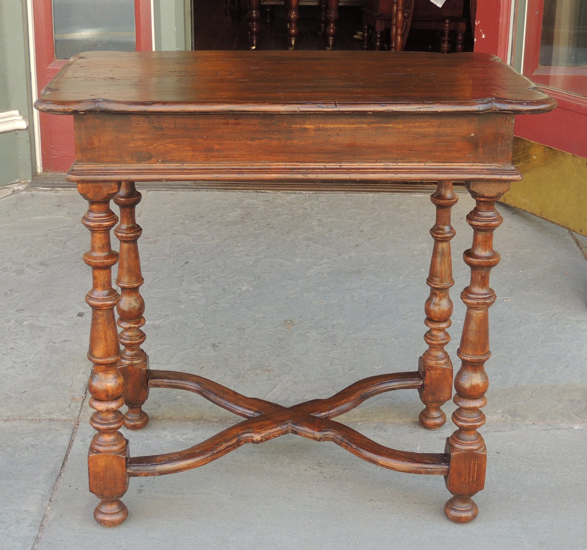 Late 18th Century Italian One-Drawer Baroque Work Table 3