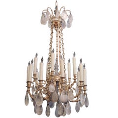 Early 19th Century Russian Empire Rock Crystal Chandelier