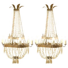 Pair of 18th c. Chandeliers