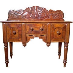 Early 19th C Caribbean Mahogany Sideboard or Cupping Table 4