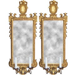 Pair of 18th c. Italian Mirror Sconces