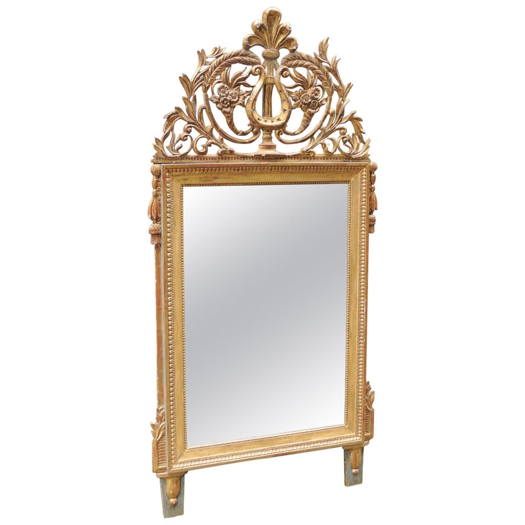 Late 18th C Italian Neoclassical Mirror