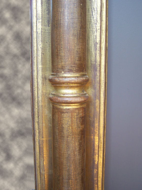 19th Century Charleston Pier Mirror Labeled John S. Bird