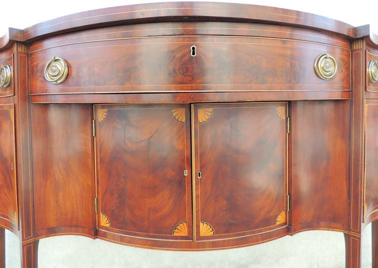 Boston 1790's Sideboard attributed to Thomas Seymour 1