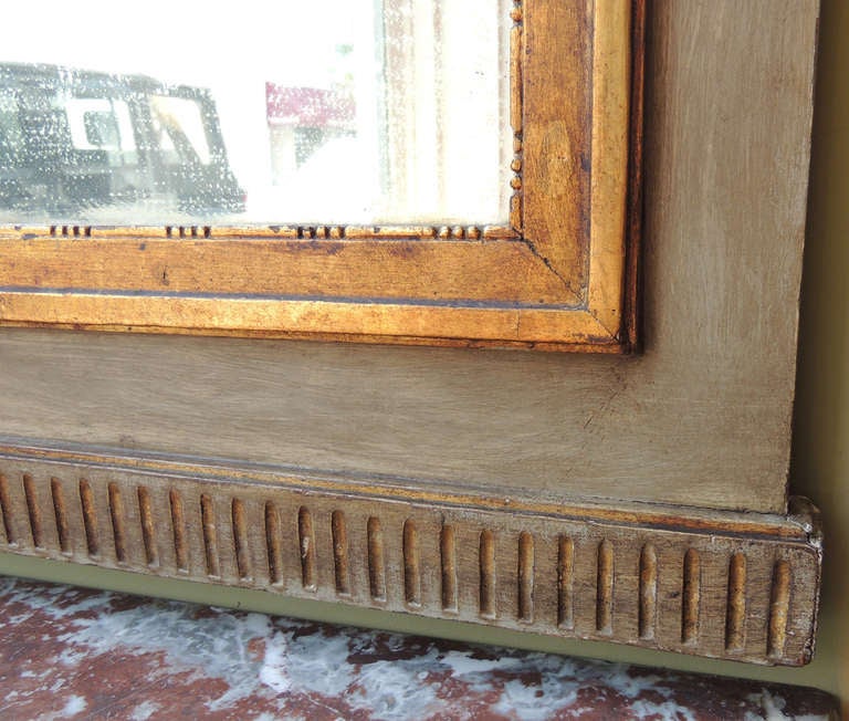 18th C Italian Console and Matching Trumeau Mirror 2