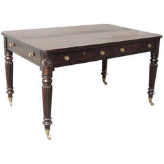 English Regency Library Desk