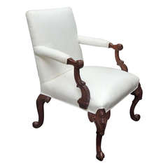 19th Century English Chair, Gainsborough Style
