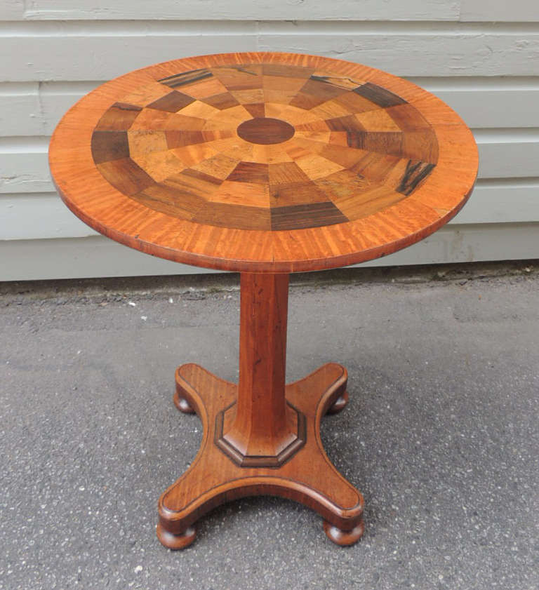 19th Century 19th C Jamaican Mahogany Round Specimen Table, attributed to Ralph Turnbull For Sale