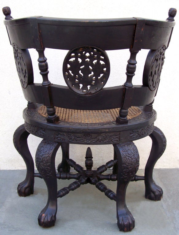 Dutch East Indies Burgomaster Chair 2