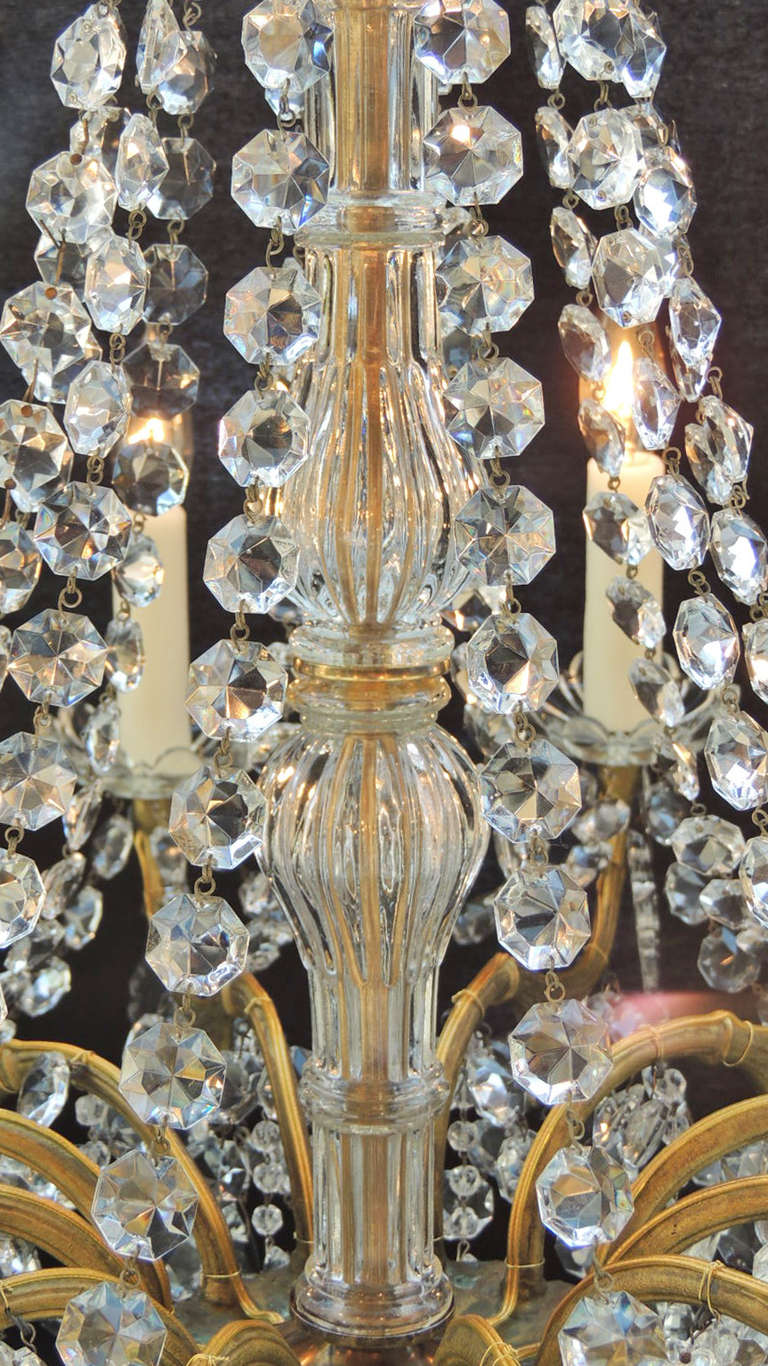 Mid-19th Century Baccarat Quality French Chandelier 1