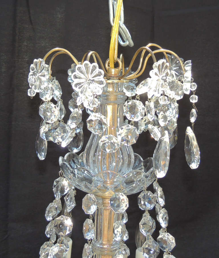 Mid-19th Century Baccarat Quality French Chandelier 3
