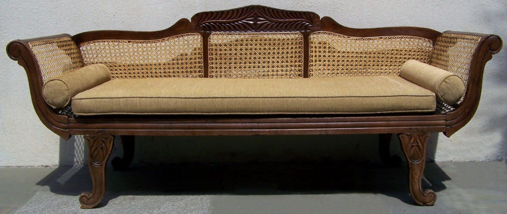Early 19th c.Anglo-Indian Settee