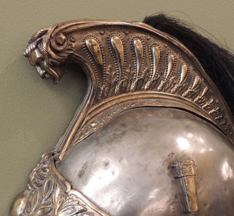 19th Century French Cuirassiers Style Officer Helmet 4