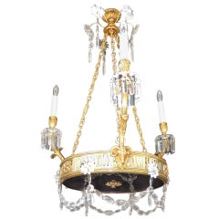 19th C French Régence Bronze Chandelier
