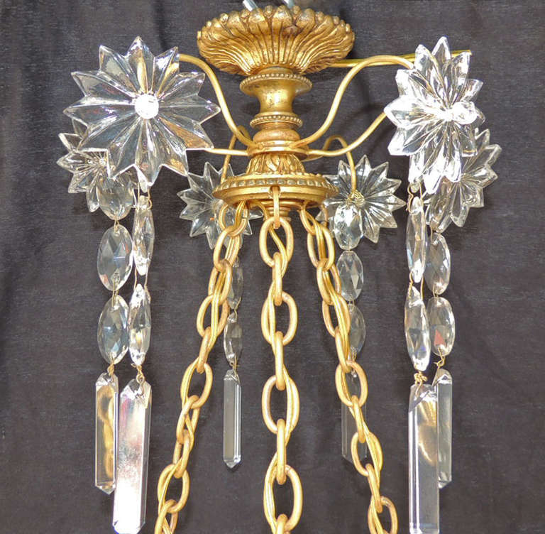 19th Century 19th C French Régence Bronze Chandelier For Sale