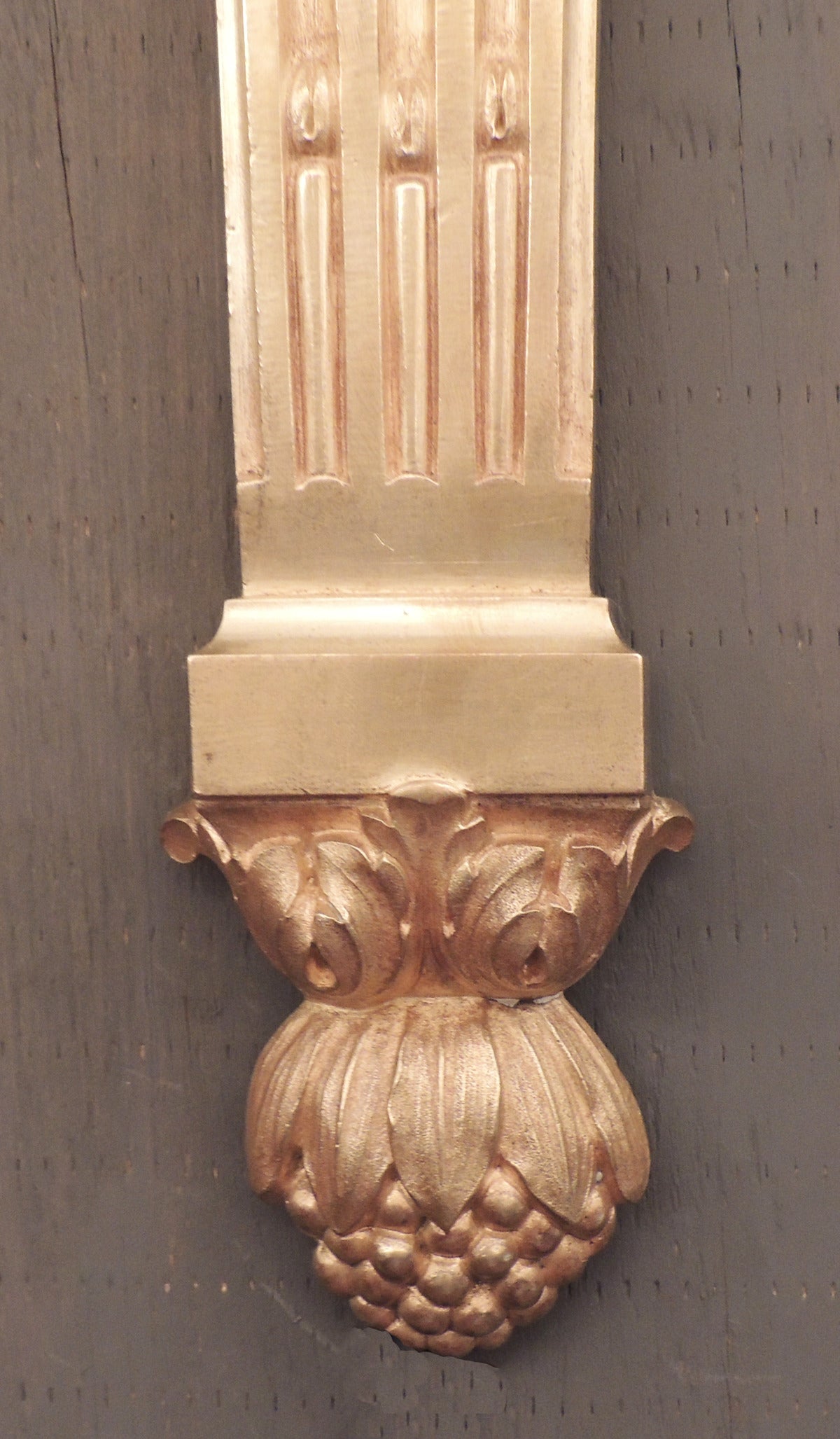 19. Jahrhundert Große französische Régence Bronze Doré Wandleuchter im Angebot 2