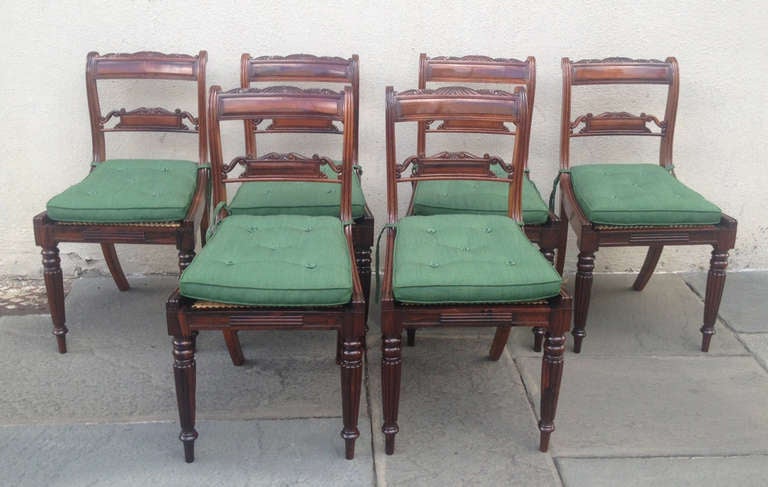 19th Century Anglo-Indian Dining Chairs 2