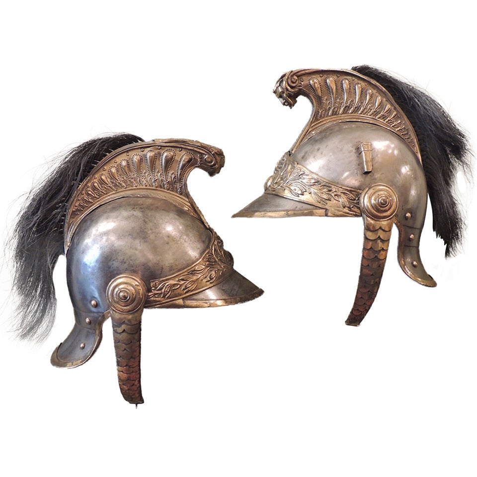 19th Century French Cuirassiers Style Officer Helmet