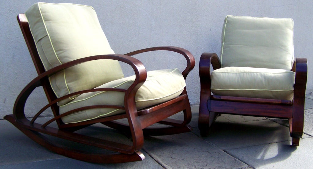 Pair of Deco Club Chairs