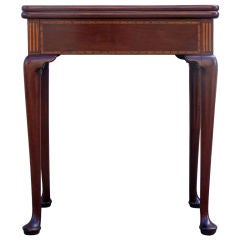 18th century English Game Table