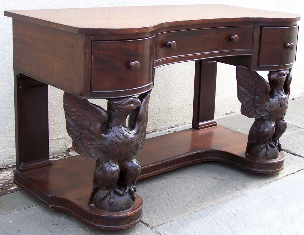 19th Century Potthast Double Eagle Desk/ Console