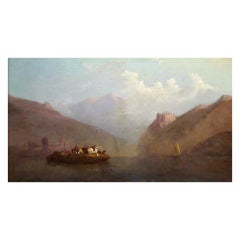 Antique 19th century Continental Oil Painting