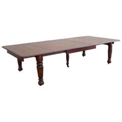 Very Rare Jamaican Extension Dining Table