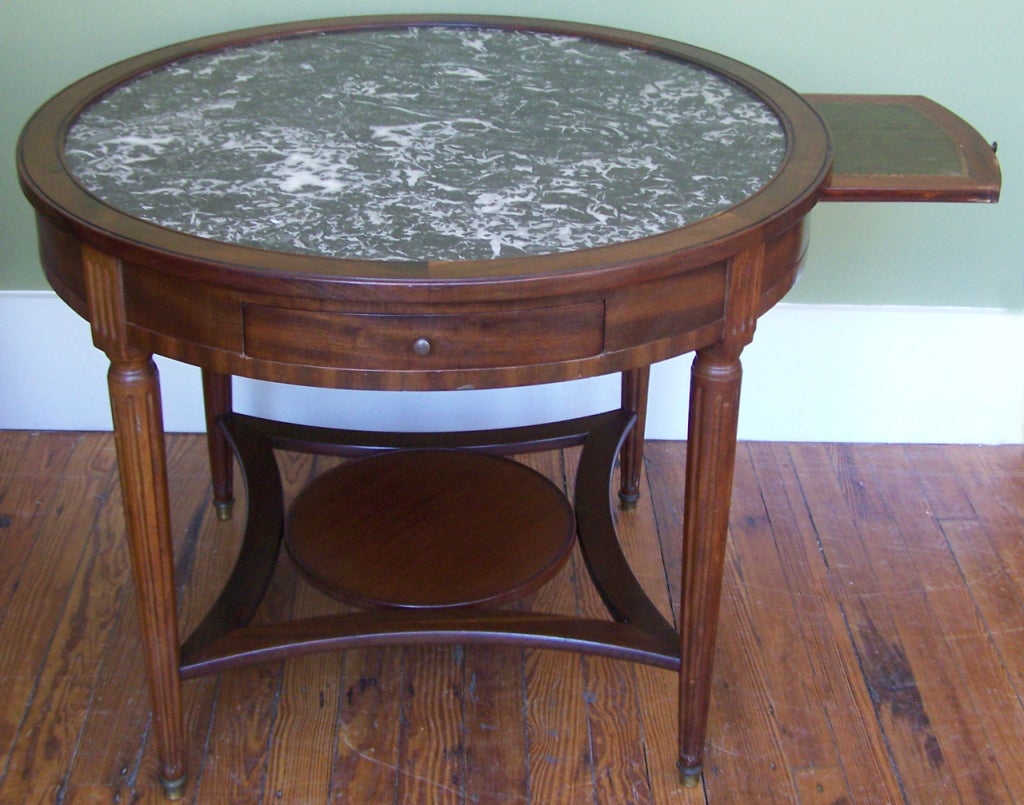 Early 19th C French Bouillotte Table In Excellent Condition In Charleston, SC