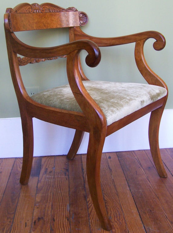 jamar velvet upholstered dining chair