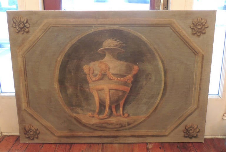 Early 19th Century Early 19th C Pair of Oil on Canvas Paintings