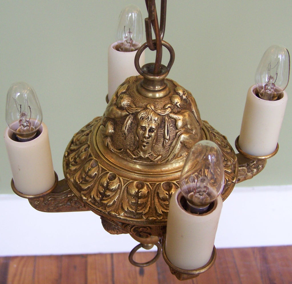 18th century oil lamp