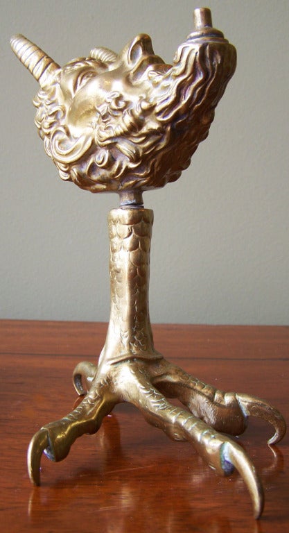 19th Century Cigar Lighter and Cigar Holder