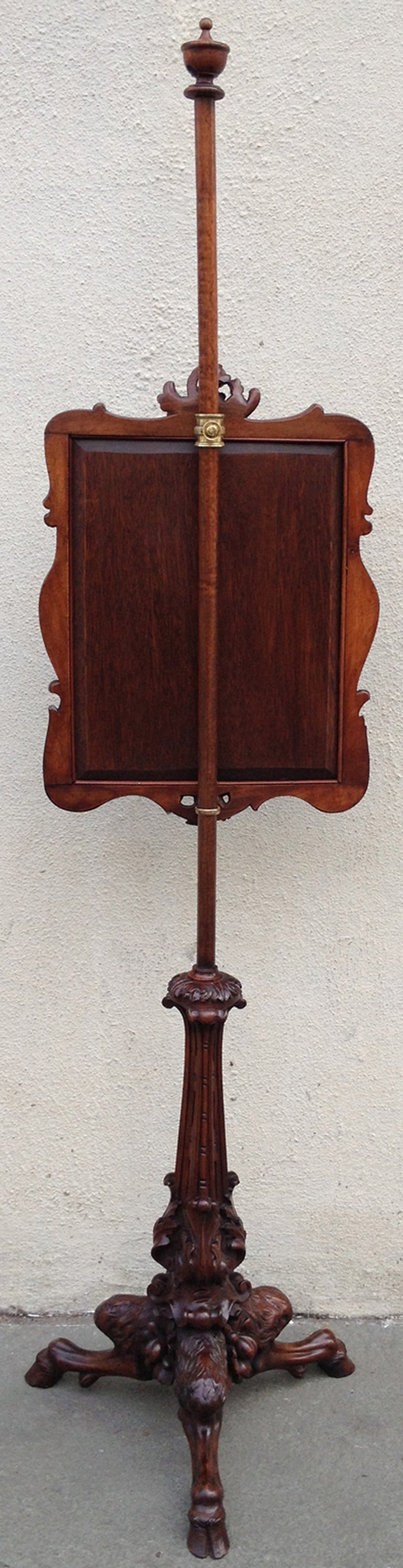 Schottischer Regency-Kaminschirm aus dem späten 18. Jahrhundert mit Nadelspitze 4