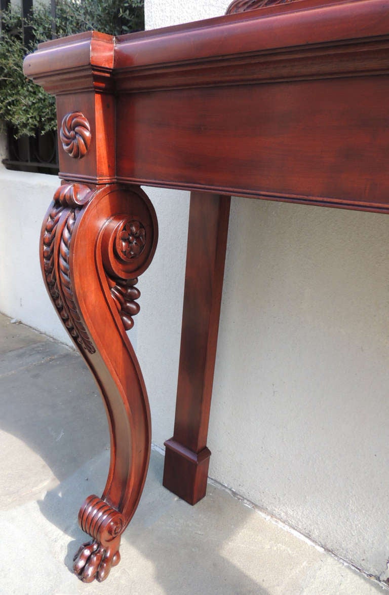 Barbados Console Table In Excellent Condition In Charleston, SC